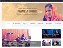 Tablet Screenshot of fawziakoofi.org